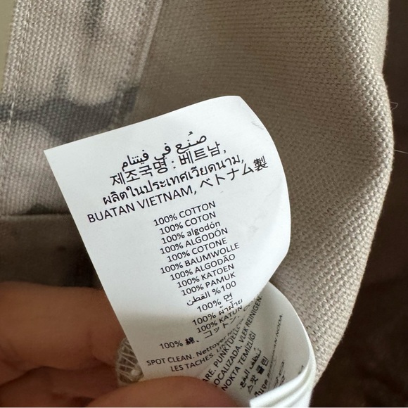 Alo Shopper Tote Grey Tie Dye One Size - Picture 9 of 9